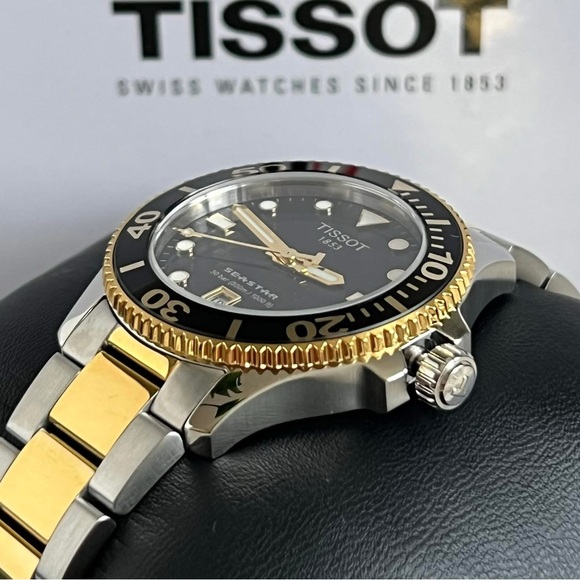 💰SOLD - T120.210.22.051.00 - Tissot Women’s Seastar 1000 Quartz Watch - Picture 5 of 13